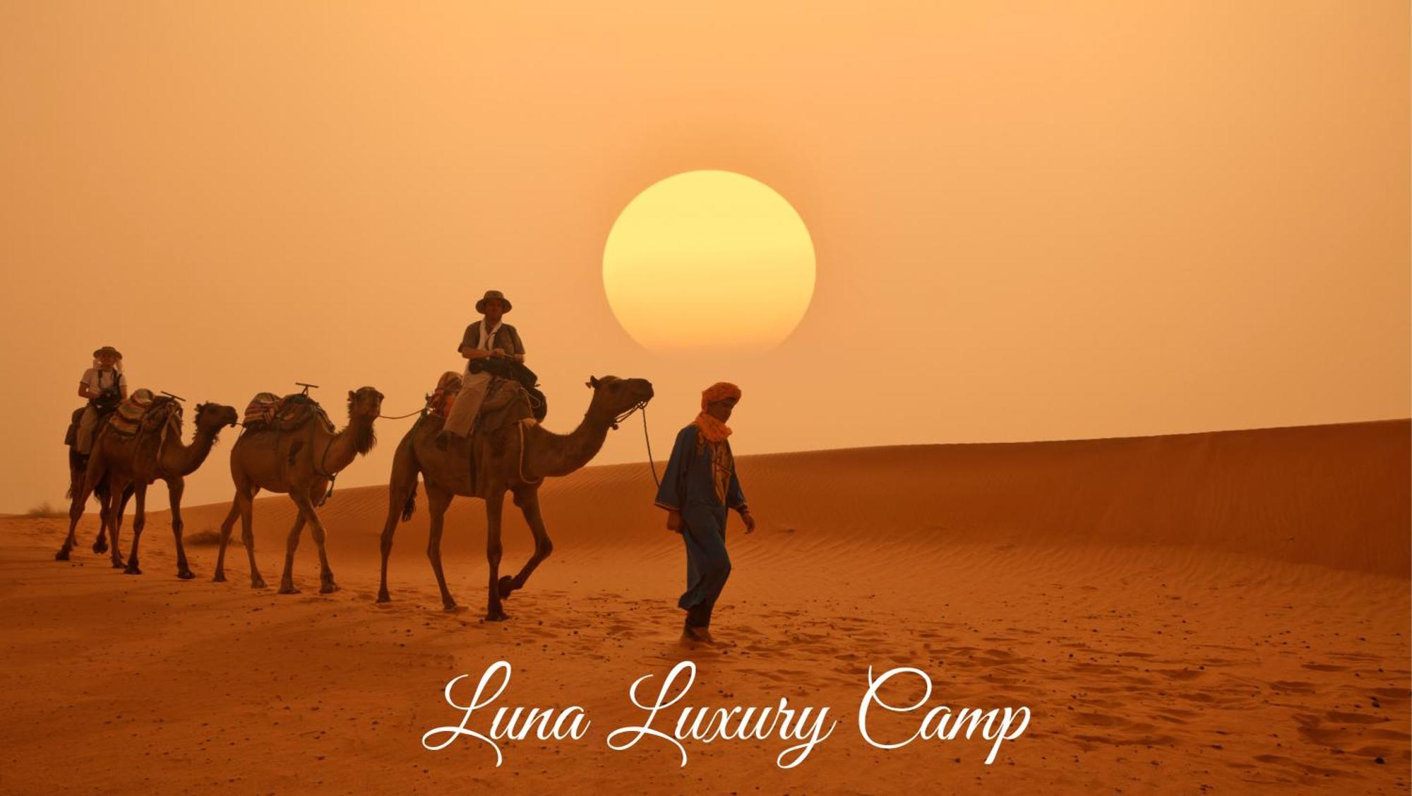 Hotel Luna Luxury Camp Merzouga Zewnętrze zdjęcie